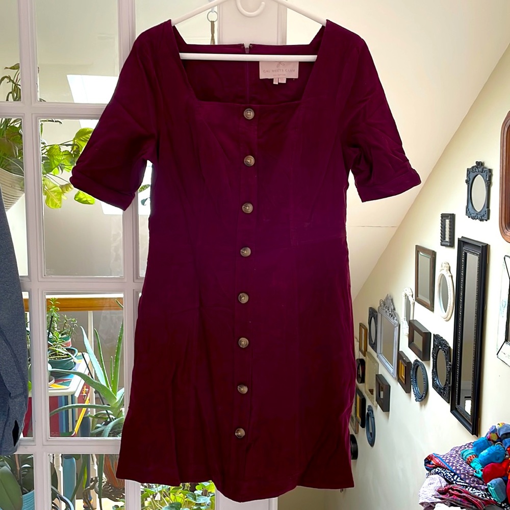 Gal Meets Glam corduroy dress